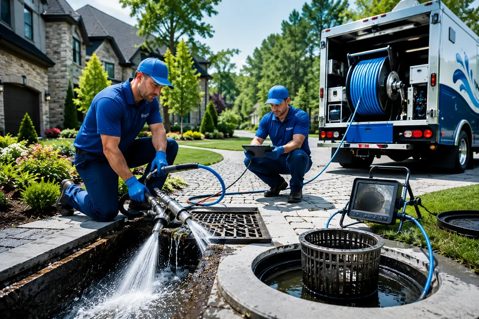 Local outdoor drain cleaning professionals in Brooksville, MS