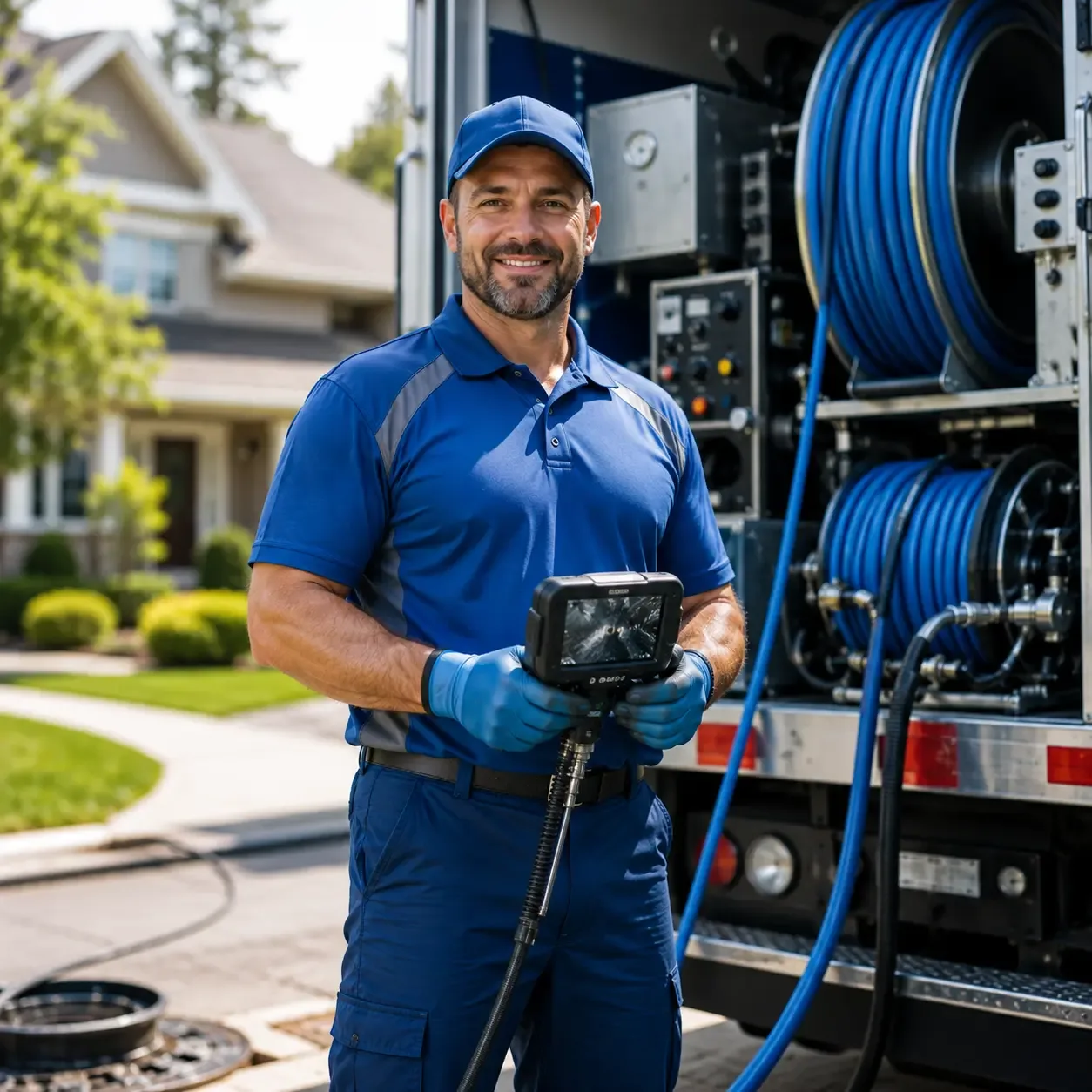 Local outdoor drain cleaning specialists in Brooksville, MS